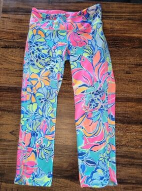 Lilly Pulitzer Breezy Babe Crop Luxletic Leggings